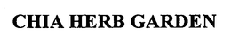 CHIA HERB GARDEN trademark