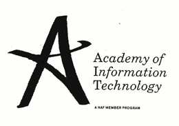 A ACADEMY OF INFORMATION TECHNOLOGY A NAF MEMBER PROGRAM trademark