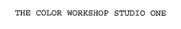 THE COLOR WORKSHOP STUDIO ONE trademark