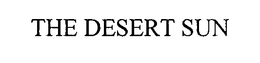 THE DESERT SUN trademark