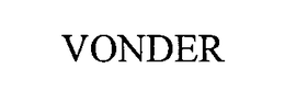 VONDER trademark