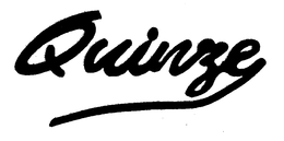 QUINZE trademark