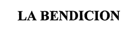 LA BENDICION trademark