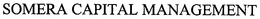 SOMERA CAPITAL MANAGEMENT trademark