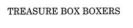 TREASURE BOX BOXERS trademark