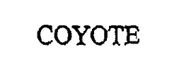 COYOTE trademark