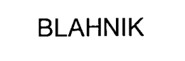 BLAHNIK trademark