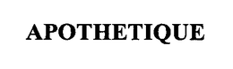 APOTHETIQUE trademark