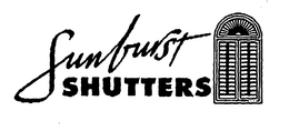 SUNBURST SHUTTERS trademark