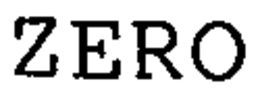 ZERO trademark