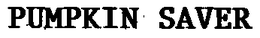 PUMPKIN SAVER trademark