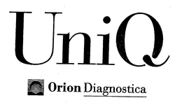 UNIQ ORION DIAGNOSTICA trademark