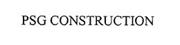PSG CONSTRUCTION trademark