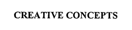 CREATIVE CONCEPTS trademark