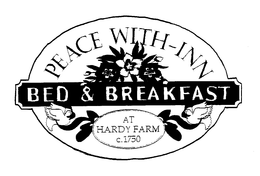 PEACE WITH-INN BED & BREAKFAST AT HARDY FARM C.1750 trademark