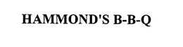 HAMMOND'S B-B-Q trademark
