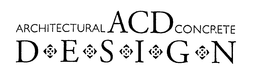 ARCHITECTURAL ACD CONCRETE DESIGN trademark