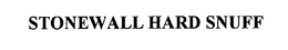 STONEWALL HARD SNUFF trademark