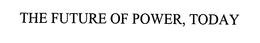 THE FUTURE OF POWER, TODAY trademark