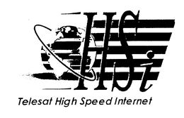 HSI TELESAT HIGH SPEED INTERNET trademark