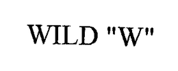 WILD "W" trademark