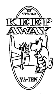 VET APPROVED KEEP AWAY VA-TEN trademark