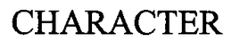CHARACTER trademark