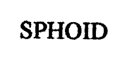 SPHOID trademark