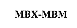 MBX - MBM trademark