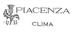 PIACENZA CLIMA 1733 trademark