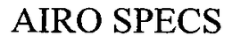 AIRO SPECS trademark