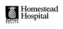 BAPTIST HEALTH HOMESTEAD HOSPITAL trademark
