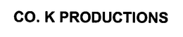 CO. K PRODUCTIONS trademark