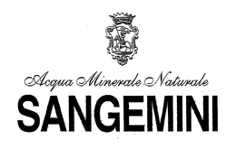 ACQUA MINERALE NATURALE SANGEMINI trademark