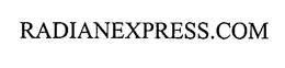 RADIANEXPRESS.COM trademark