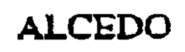 ALCEDO trademark