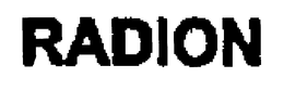 RADION trademark