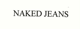 NAKED JEANS trademark