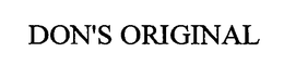 DON'S ORIGINAL trademark