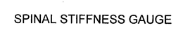SPINAL STIFFNESS GAUGE trademark