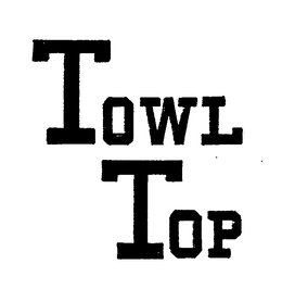 TOWL TOP trademark
