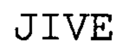 JIVE trademark