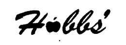 HOBBS' trademark