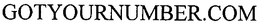 GOTYOURNUMBER.COM trademark