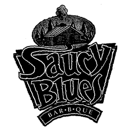 SAUCY BLUES BAR-B-QUE trademark