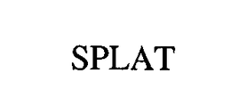 SPLAT trademark