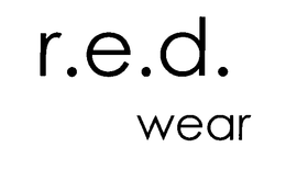 R.E.D. WEAR trademark