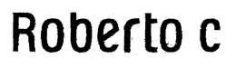 ROBERTO C trademark