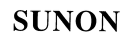 SUNON trademark
