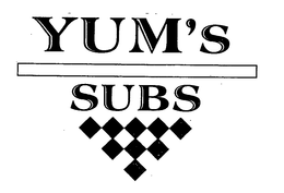 YUM'S SUBS trademark